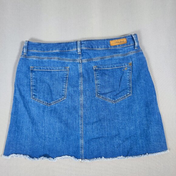 Mavi Jeans button down denim skirt women's size XL denim blue colour - Picture 3 of 10